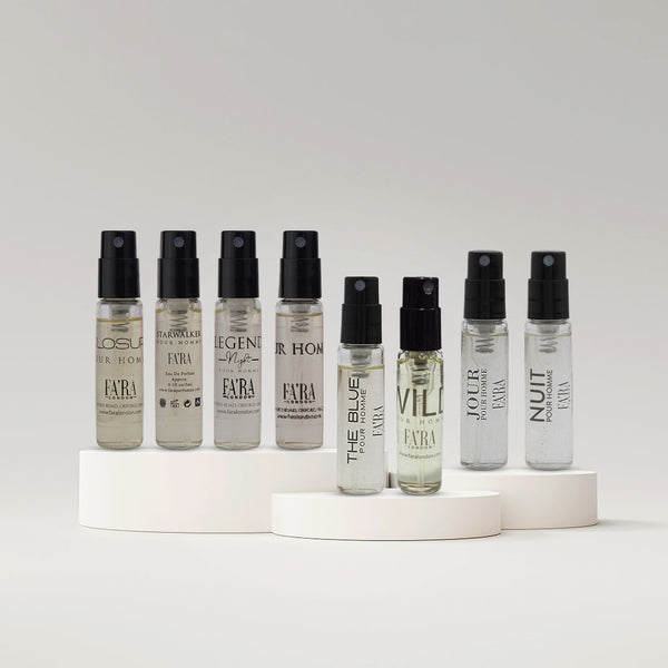 FARA London - Men Tester Bundle 3ml x 8